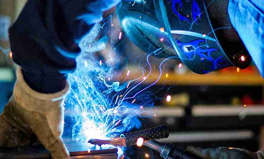 Person Welding Person Welding